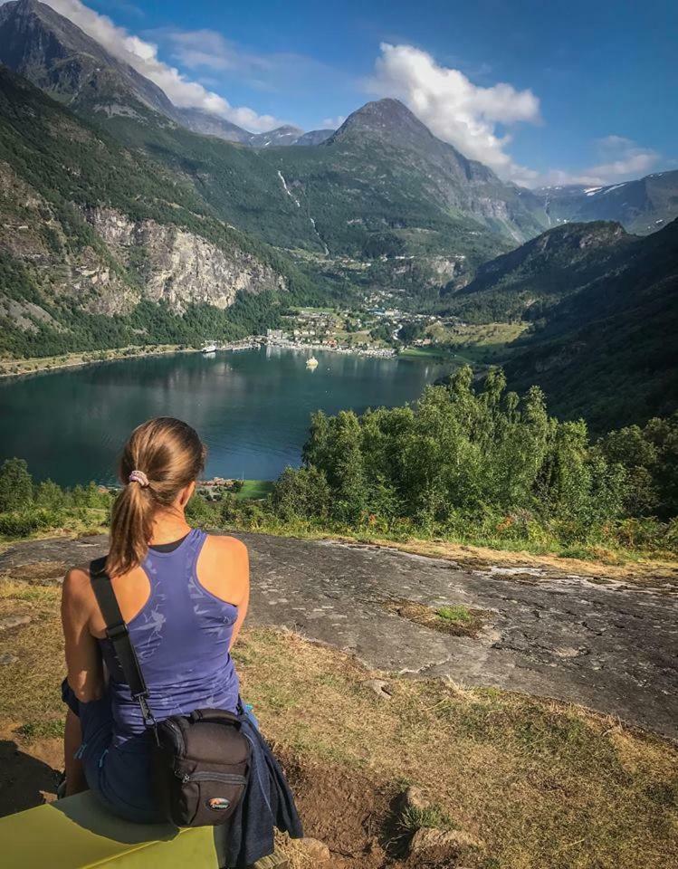 Solhaug Fjordcamping Geiranger Exterior photo